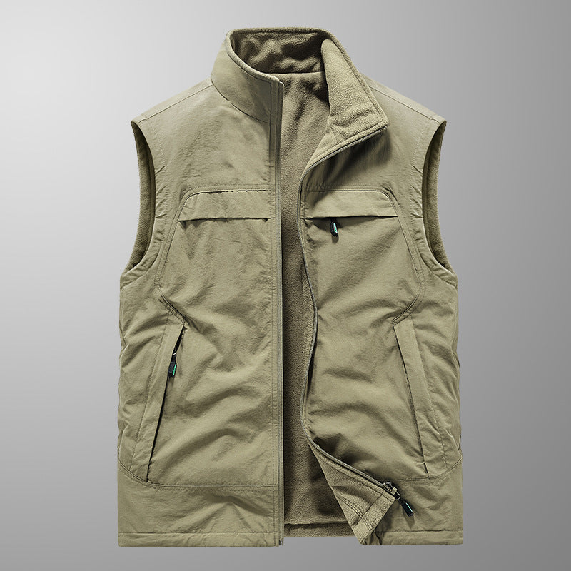 Men's Multifunctional Fleece Vest Mune Fashion