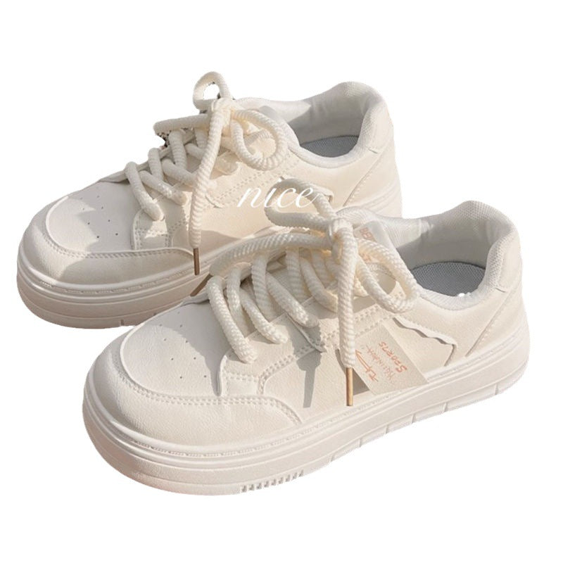 Women's Urban Platform Sneaker in Minimal Style with Padded Comfort Collar Mune Fashion