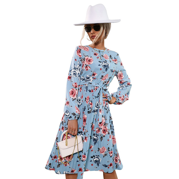 Women's Floral Print Dress Mune Fashion