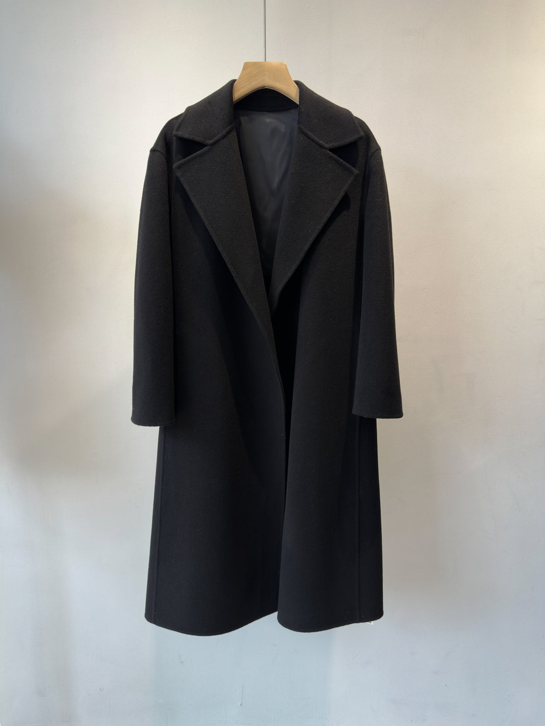 Women's Stylish Tailored Wool Blend Coat Drune
