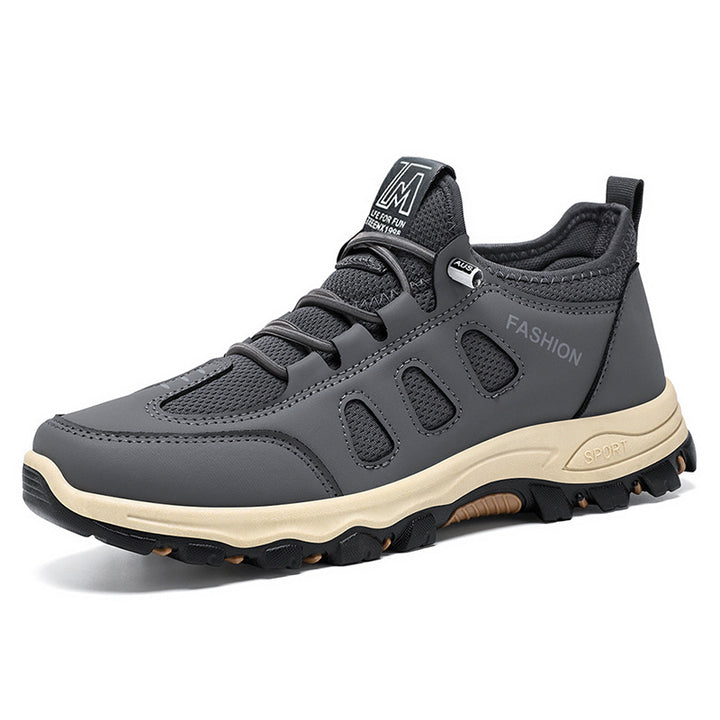 Men's lightweight breathable outdoor trail sneakers with slip-resistant sole Mune Fashion