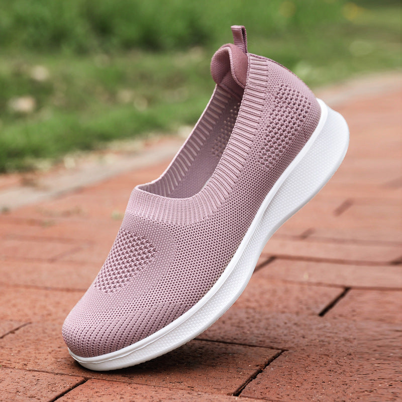 Women's seamless slip-on comfort shoe with elastic mesh upper and feather-light EVA outsole Mune Fashion