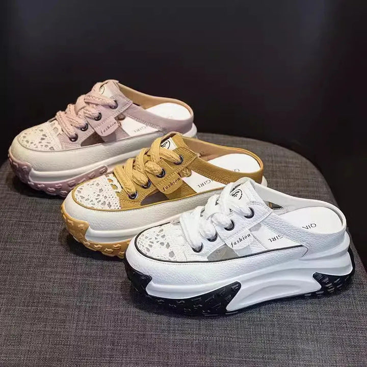 Women's sporty sneakers with open heels and non-slip sole Mune Fashion