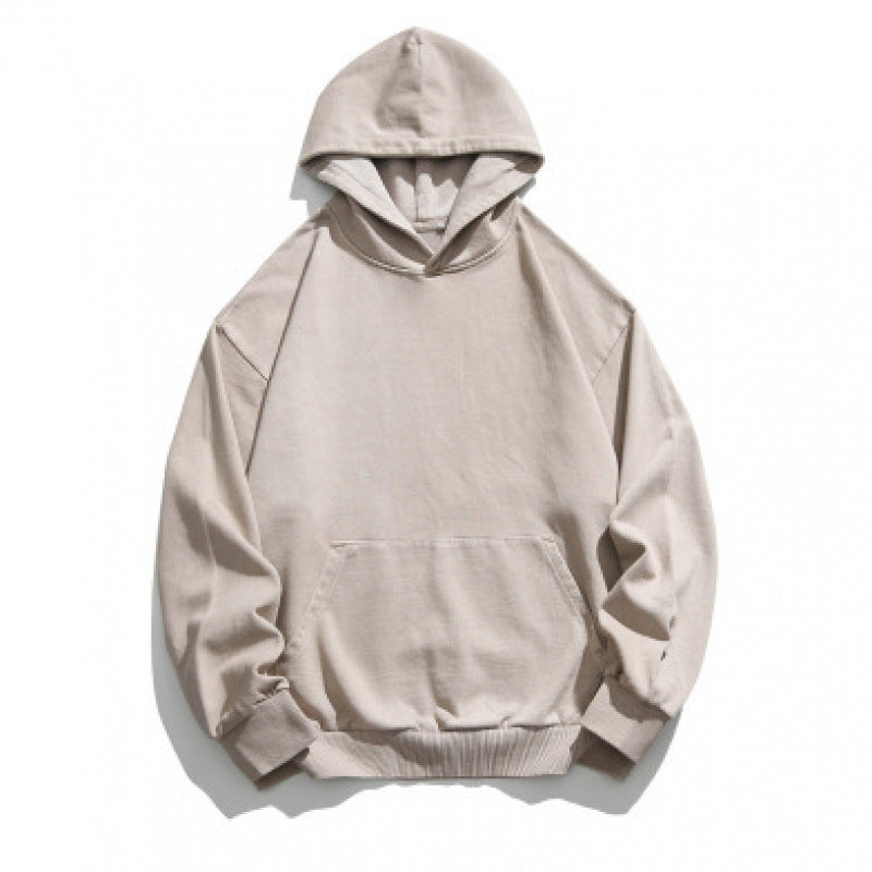 Unisex Oversized Hoodie with Kangaroo Pocket and Vintage Wash Mune Fashion