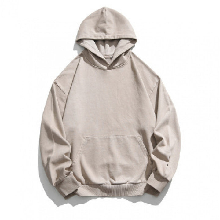 Unisex Oversized Hoodie with Kangaroo Pocket and Vintage Wash Mune Fashion