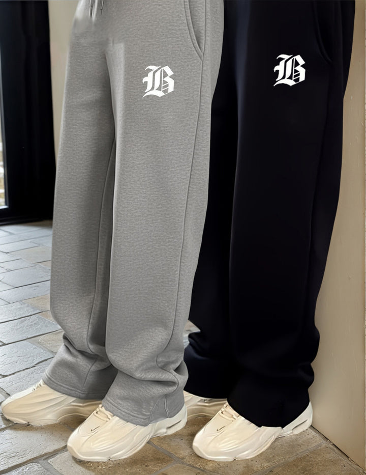 Men's Sporty Training Pants with Side Ventilation Openings Mune Fashion