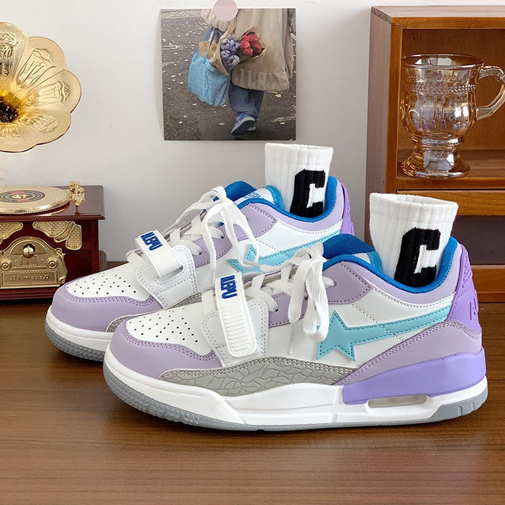 Ladies sporty sneakers with breathable cushioning Mune Fashion