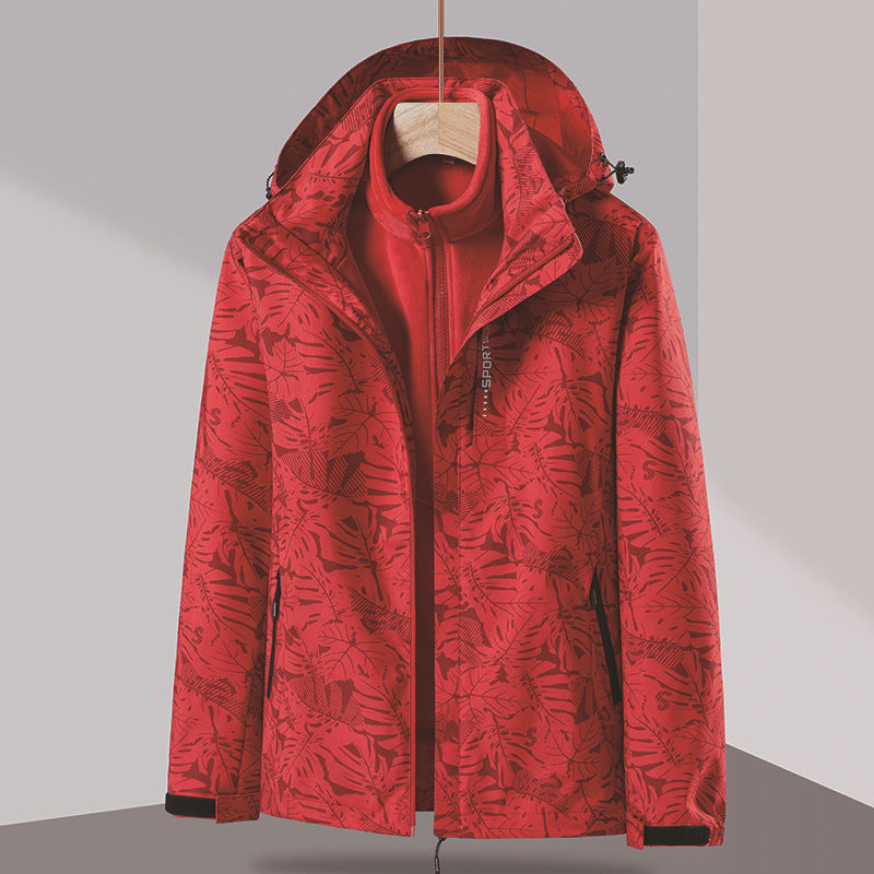 Men's multifunctional transitional jacket with zipper Mune Fashion