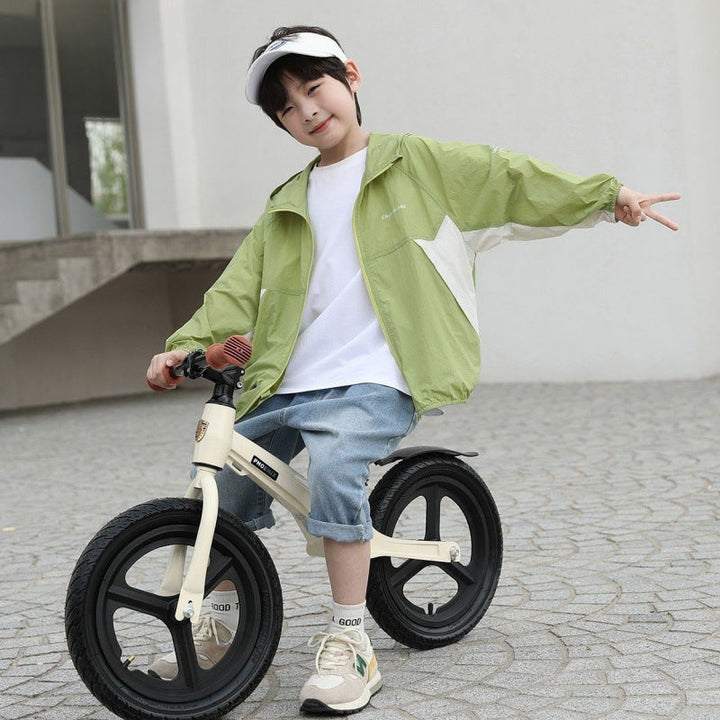 Unisex nan robust and lightweight balance bike for toddlers with puncture-proof tires and ergonomic seat Mune Fashion