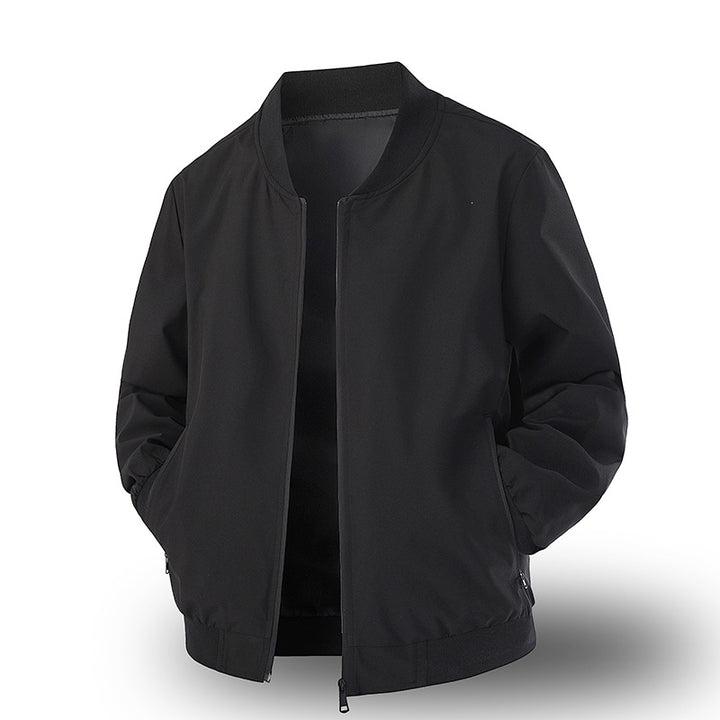 Men's Fashionable Bomber Jacket with Practical Pockets Mune Fashion