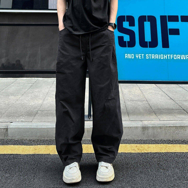 Men's Casual Wide-Cut Pants Mune Fashion