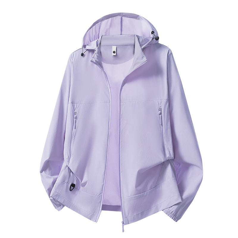 Men's Lightweight Softshell Transition Jacket with Hood, wind and water-repellent shell & adjustable drawstring hem Mune Fashion