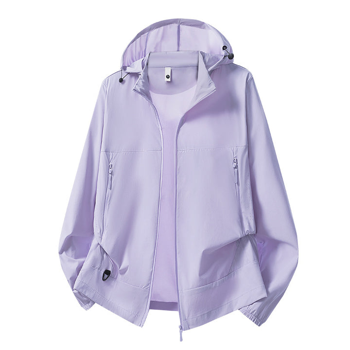Men's Lightweight Softshell Transition Jacket with Hood, wind and water-repellent shell & adjustable drawstring hem Mune Fashion