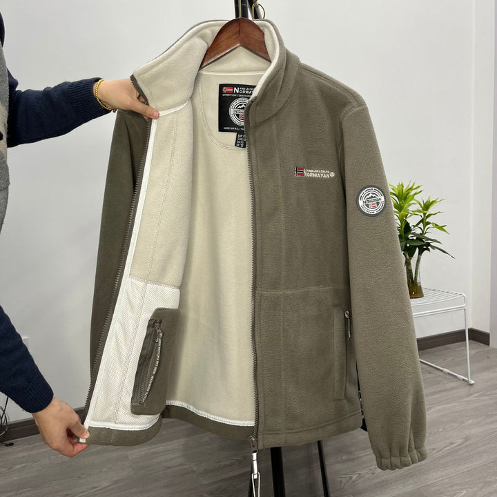 Men High Functional Fleece Jacket Mune Fashion