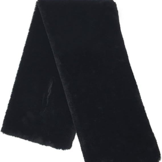 Ladies Luxurious Faux Fur Stole with Pocket Slot and Soft Thermal Lining Mune Fashion