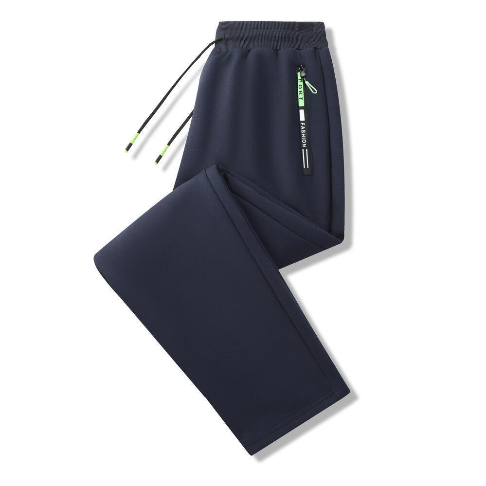 Men's sporty jogging pants with fleece lining Mune Fashion