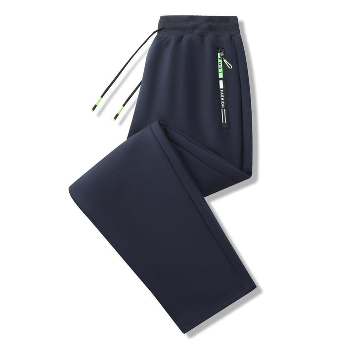 Men's sporty jogging pants with fleece lining Mune Fashion
