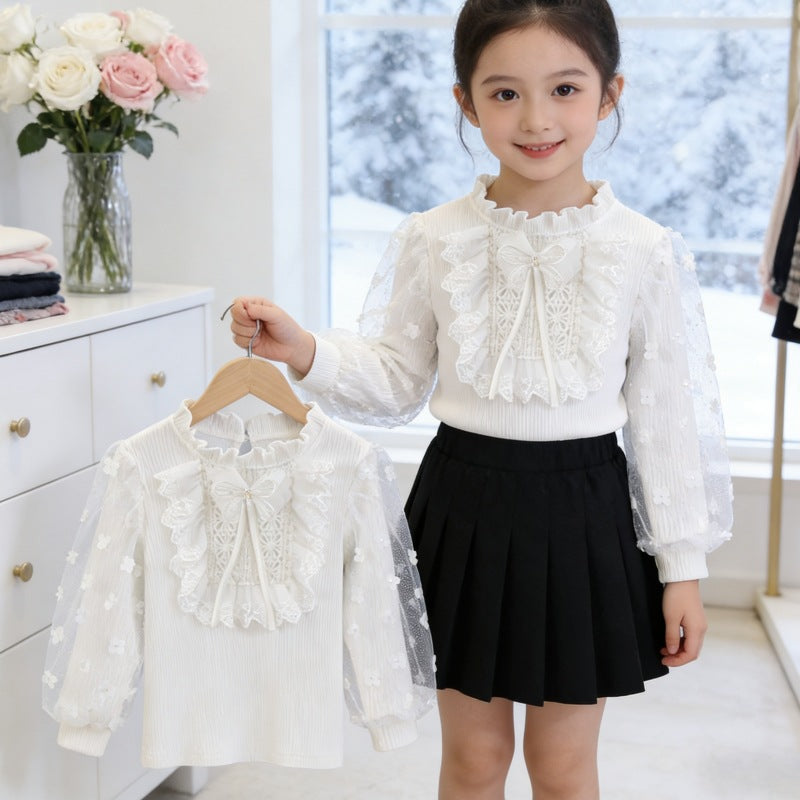 Girl Festive Blouse Mune Fashion