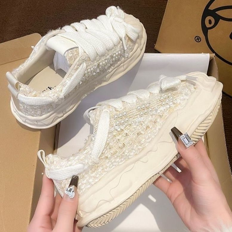 Women's Sneakers with Luxurious Details Mune Fashion