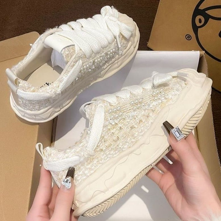 Women's Sneakers with Luxurious Details Mune Fashion