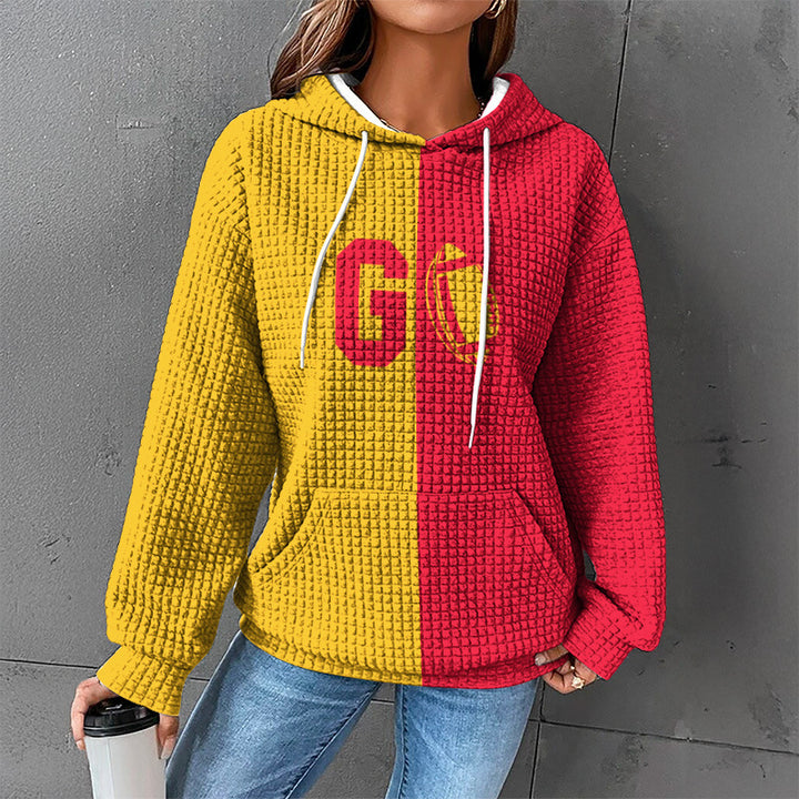 Women's Cozy Hoodie with Heart Motif Mune Fashion