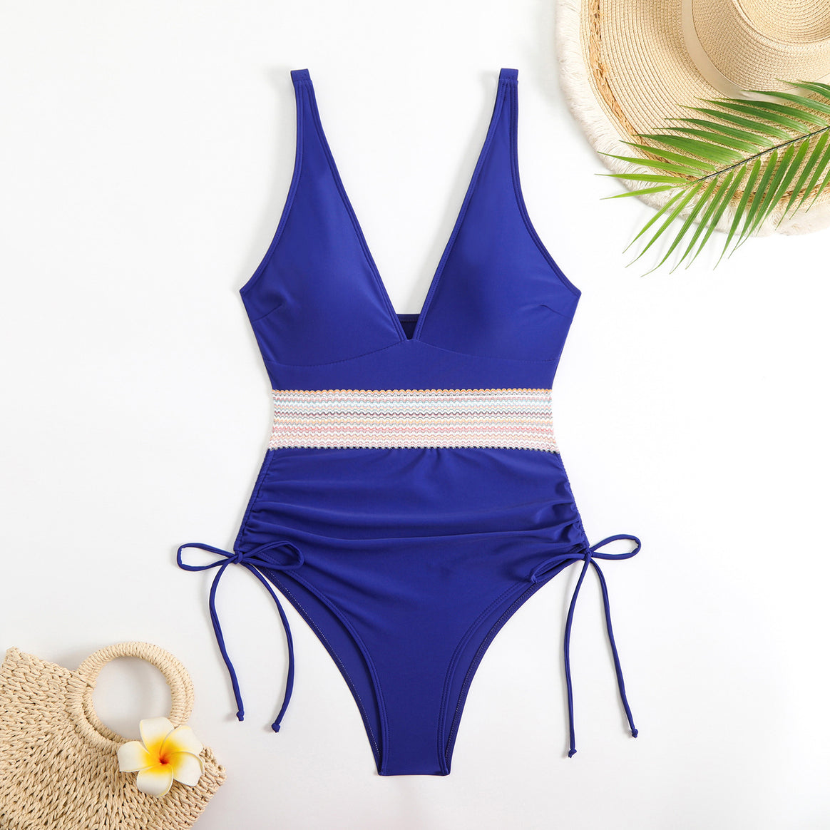 Women's One-Piece Swimsuit with Stylish Lace Detail Mune Fashion