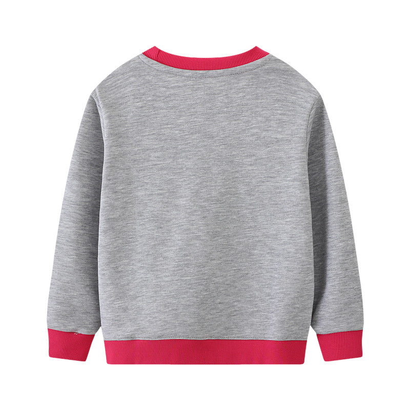 Girls sweatshirt with colorful unicorn motif Mune Fashion