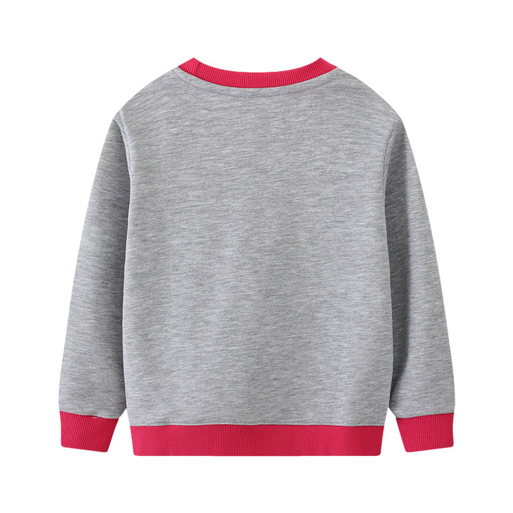 Girls sweatshirt with colorful unicorn motif Mune Fashion