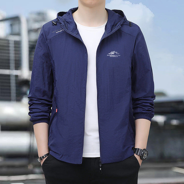 Men's Lightweight Windbreaker Mune Fashion