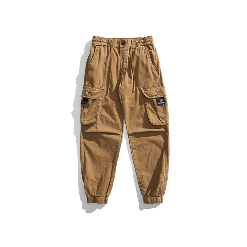 Men's Relaxed-Fit Ripstop Cargo Jogger Pants with D Ring and Multiple Pockets Mune Fashion