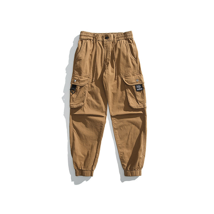 Men's Relaxed-Fit Ripstop Cargo Jogger Pants with D Ring and Multiple Pockets Mune Fashion