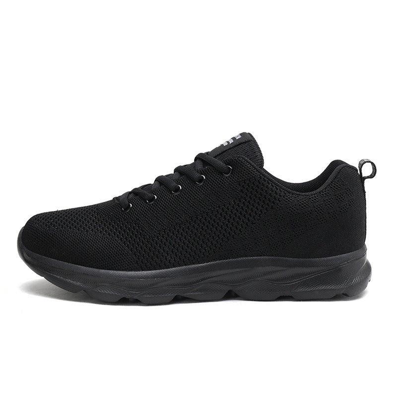 Unisex lightweight knit training sneakers with stabilizing heel tab and grip wave outsole Mune Fashion