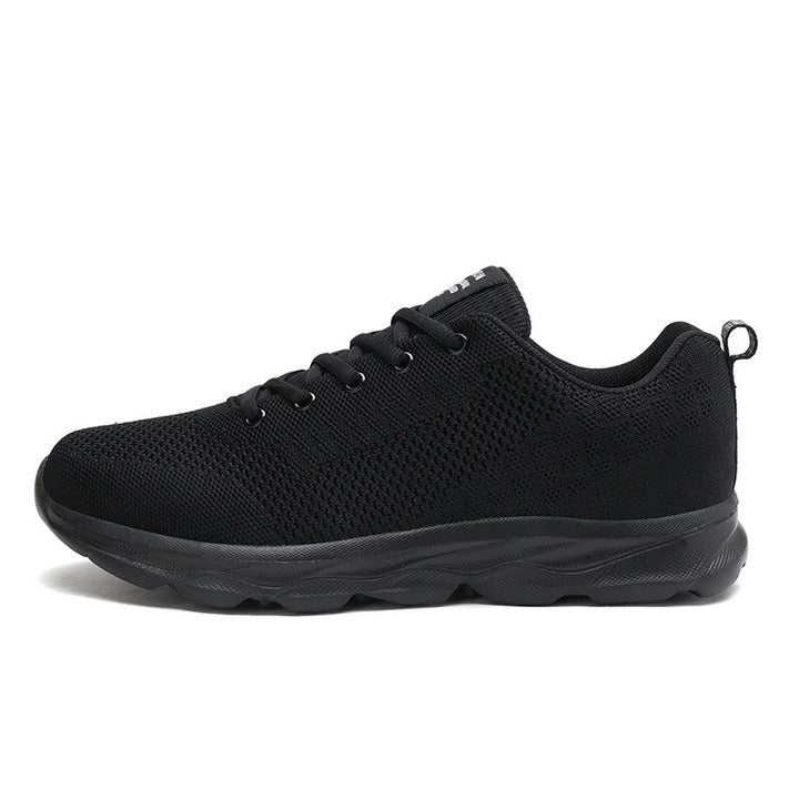 Unisex lightweight knit training sneakers with stabilizing heel tab and grip wave outsole Mune Fashion