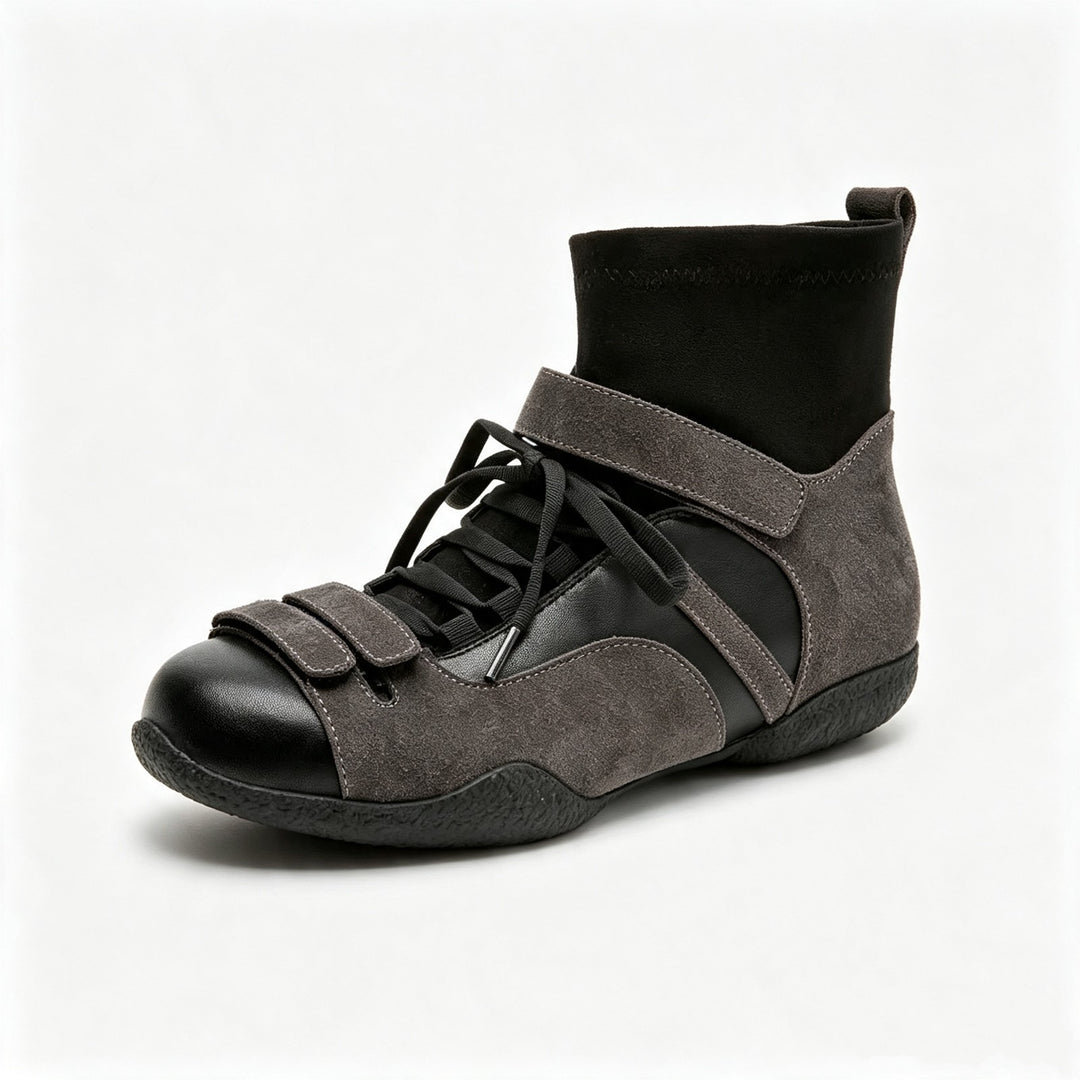 Ladies Athletic High-Top Sneakers Mune Fashion