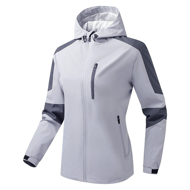 Men's Breathable Softshell-Hardshell Hybrid Jacket with Hood and Waterproof Zipper Pockets Mune Fashion