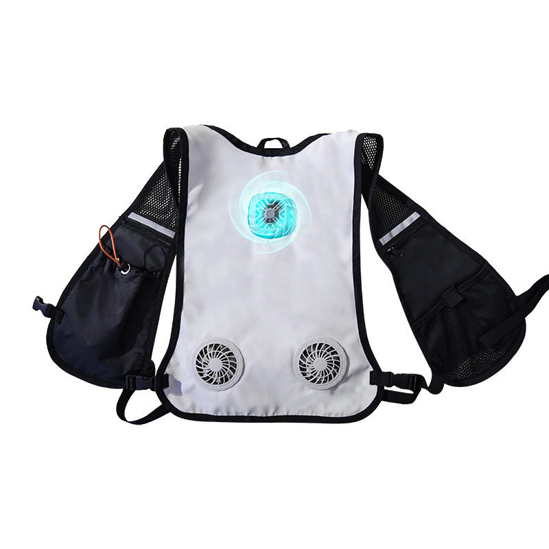 Men's Nano Ventilation Cooling Vest with Integrated Fans and Breathable Mesh Mune Fashion
