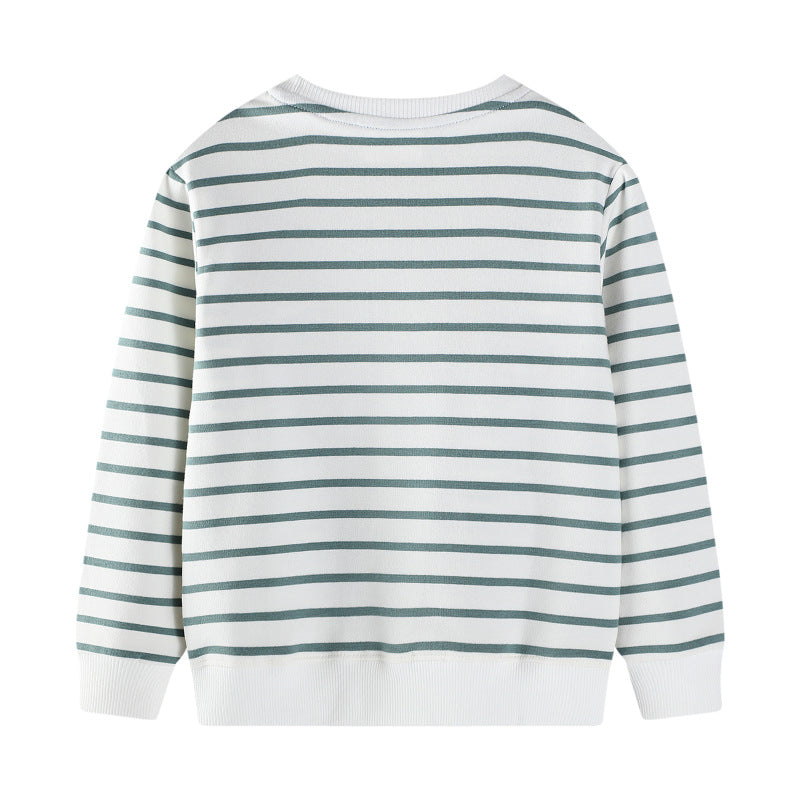 Boys sweatshirt with vibrant tractor design and animal appliqués Mune Fashion