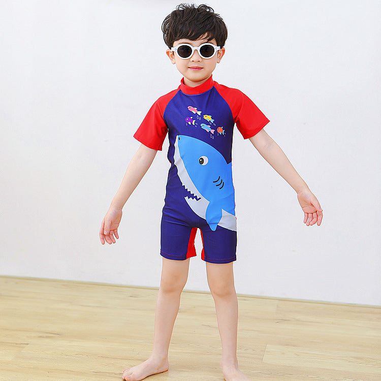 Boys UV Protection Swimsuit Mune Fashion