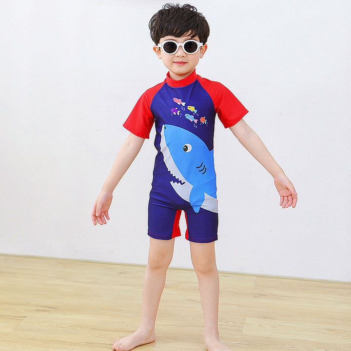 Boys UV Protection Swimsuit Mune Fashion