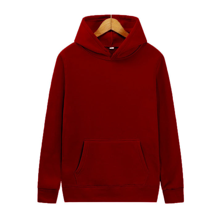 Unisex minimalist hoodie without zipper with brushed French terry on the inside and integrated kangaroo pocket Mune Fashion