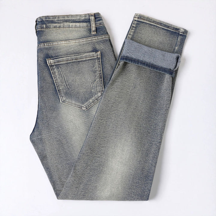 Men's Fashion Jeans with Special Seams Mune Fashion