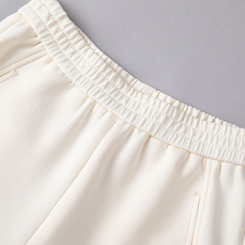 Women's Wide Jersey Culotte with High Waistband and Hidden Pockets Mune Fashion