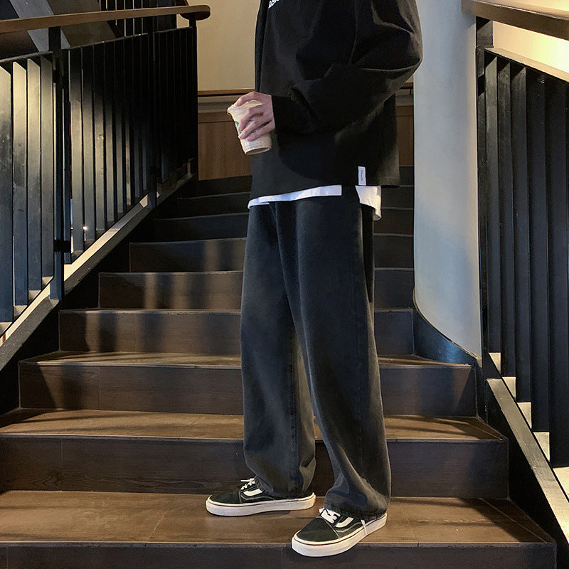 Men's Casual Baggy Jeans Mune Fashion