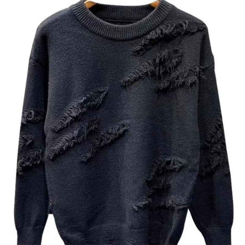 Ladies Fashionable Sweater with Fringe Mune Fashion