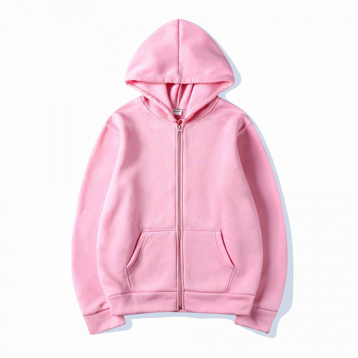 Women's sporty hoodie with full zip and pocket Mune Fashion