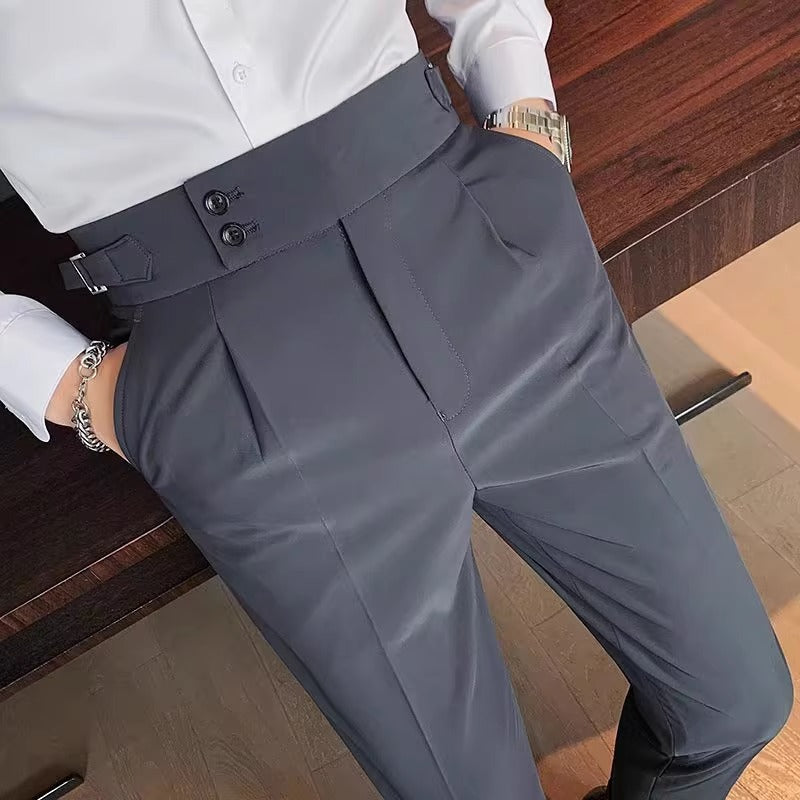Men's Elegant Tailored Trousers Mune Fashion