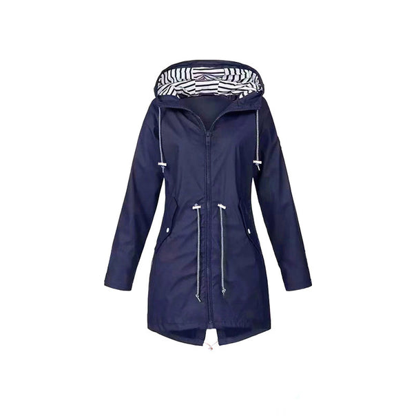 Mune | Women's Long Jacket with Hood