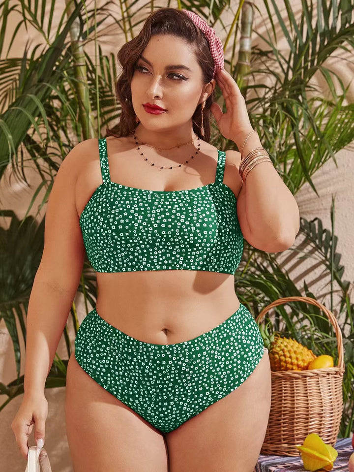 Women High-Cut Bikini with Playful Polka Dot Design Mune Fashion