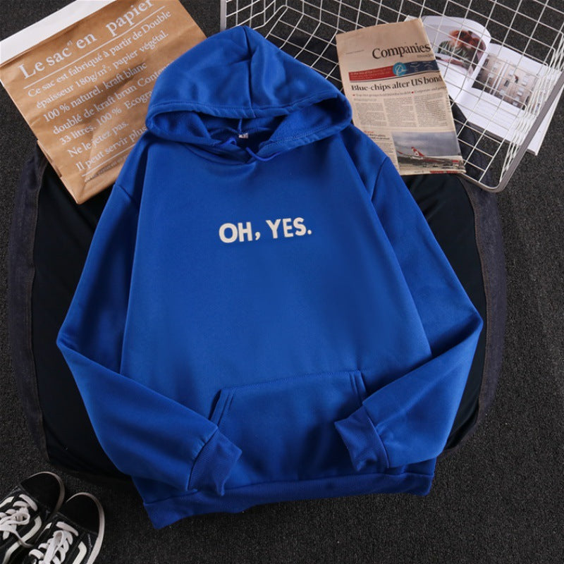 Women's hoodie with soft inner lining, kangaroo pocket, and subtle front print Mune Fashion