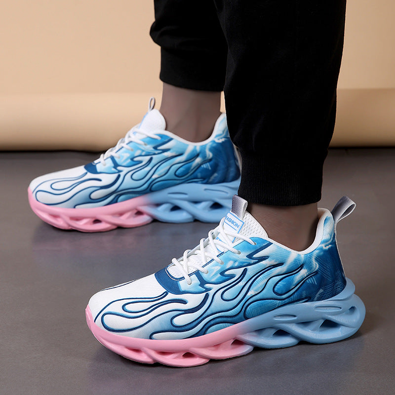 Men's nan sculptural performance sneakers with milled midsole and breathable mesh upper Mune Fashion